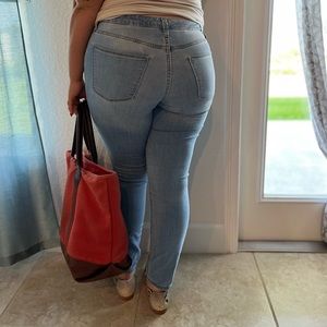Light washed jeans